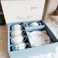 ราคา ชุดกาเเฟ HOYA New Ivory ขนาด จานรอง W 15cm เเก้ว H 5.5cm W 9cm (9037617882)