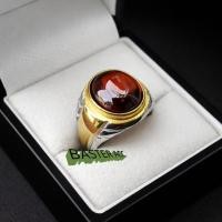 ราคา RED GARNET STONE RING DM 12X14 TITANIUM RING (51959112907)