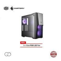 ราคา Cooler Master MasterBox MB500 ATX Chassis / ATX Gaming Casing (พร้อมพัดลม LED RGB) (47054604861)