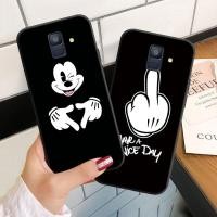 ราคา SAMSUNG ปลอกสําหรับsamsung A6 A6+ A8 A8+ Plus A7 A9 2018 A3 A5 A7 2016 2017 Soft Silicoenเคสโทรศัพท์ฝาครอบรูปแบบสีดํา (27828479815)
