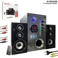 ราคา ลำโพง Music D.J. Speaker M-M9100B (2.1) BLUETOOTH, FM,USB (5160633060)