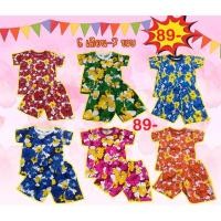 ราคา เสื้อลายดอกเด็ก เสื้อลายดอกสงกรานต์ (3920113085)