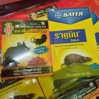 ราคา Ars rat killer plus Racumin bayer ricebait เหยื่อหนู อาท ราคูมิน 80-100กรัม (45007490193)