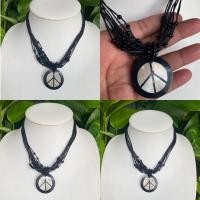 ราคา สร้อยคอเชือกหนังสีดำ จี้เปลือกหอยมุก ตกแต่ง เปลือกหอยแท้ แฟชั่นชายทะเล (9926979469)