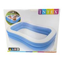 ราคา สระเป่าลม Intex 57181 สระว่ายน้ำเป่าลม ขนาด 200*147*47 Cm สีฟ้า (1934808052)