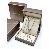 ราคา BVLGARI สร้อยคอจี้งู เพชรและ18K ชุบทอง (26994478007)