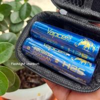 ราคา ถ่านชาร์จ Vapcell 18650 H25 สีน้ำเงิน ความจุ 2500 mAh ถ่านไฟฉาย (2 ก้อน) (25861041356)