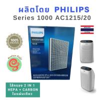 ราคา Philips แผ่นกรองอากาศ เครื่องฟอกอากาศ รุ่น AC1215 AC1215/20 Series 1000 ใช้ทดแทนแผ่นกรอง FY1410/20 และ FY1413/20 ได้ (3932470666)