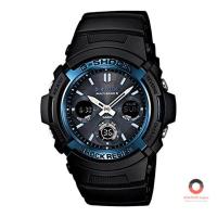 ราคา [Japan Quality] นาฬิกา CASIO G-SHOCK กันน้ำ ทนทาน ระบบโซลาร์ ดิจิตอล-อนาล็อก AWG-M100A-1A (49452701712)