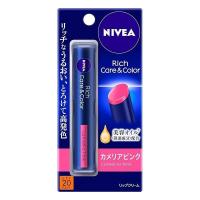 ราคา NIVEA Rich Care & Color Lip Camellia Pink Lip Cream 2g (25430498976)