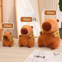ราคา ✨น่ารัก Capybara ตุ๊กตาของเล่นตุ๊กตาสัตว์ Capybara เต่ากระเป๋าเป้สะพายหลังตุ๊กตาเด็ก ของเล่นวันเกิดคริสต์มาสของขวัญ (47256135840)