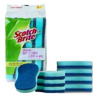 ราคา 3M Scotch-Brite Basic Zero Scratch Scrub Sponge 8 ชิ้น (45409132164)