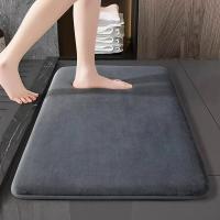 ราคา ＆Super absorbent พรมปูพื้น Super absorbent bath MAT พรมกันลื่นพรมห้องน้ำ Soft Memory Foam (29978144732)
