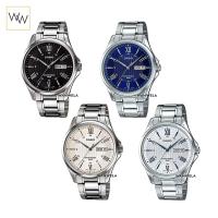 ราคา ของแท้ นาฬิกาข้อมือ Casio ผู้ชาย รุ่น MTP-1384 สายสแตนเลส (41077833095)