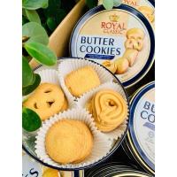 ราคา รอยัล คลาสสิค Royal Classic Butter Cookies 80 กรัม คุกกี้กระป๋อง คุกกี้กระป๋องเหล็ก 10 ชิ้น 1 กระป๋อง รอยัล คลาสสิค (26168560663)