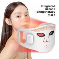 ราคา LED Photon Beauty Mask Instrument USB Electronic Mask Rejuvenation Lightens Fine Lines ผิวกระจ่างใส Tone Repair Skin (51054763715)