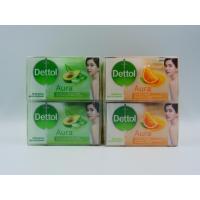 ราคา Dettol สบู่เดทตอล ออร่า 125 กรัม แพค4ก้อน (3366481835)