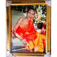 ราคา กรอบรูปสีทองพร้อมภาพมงคลหลวงพ่อเกษม ขนาด15×20นิ้ว (23082675685)