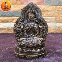 ราคา พระแม่ กวมอิม พันมือ เนื้อทองเหลือง ขนาดหน้าตัก 3 นิ้ว ฐานกว้าง 4.3 นิ้ว สูง 7 นิ้ว (21180246526)