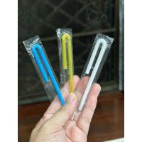 ราคา 100ชิ้น หลอดดูดนม หลอดดูดนม หลอดงอ แกะออกจากกล่องนม ซีลไม่ขาด (41025748530)
