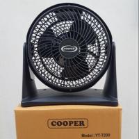 ราคา [ลมแรงเวอร์]พัดลมตั้งโต๊ะยี่ห้อ COOPER 8นิ้ว รุ่นYT-T200 ลมแรง (6027880353)