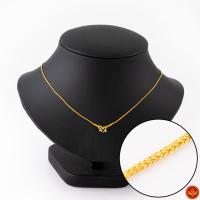 ราคา LSW สร้อยคอทองคำแท้ 1 สลึง (3.79 กรัม) ลายซีตรองตัน NC-32 (3117501190)