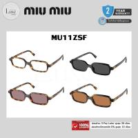 ราคา (แท้/รับประกัน) แว่นกันแดด MIU MIU รุ่น MU11ZSF พร้อมอุปกรณ์ ของแท้ 100% (42468716367)