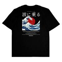 ราคา Blankwear - เสื้อยืด Wave Black (29065227576)