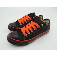 ราคา ีรองเท้าผ้าใบ LEO รุ่น 955 สียีนส์ดำส้ม (6117418428)