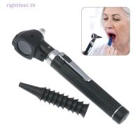 ราคา Rightfeel.th Otoscope - ขอบเขตหูด้วยแสง, เครื่องตรวจจับการติดเชื้อหู, ชุดตรวจสอบหูพร้อมเลนส์แว่นขยาย 3X ใหม่ (58154464087)