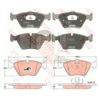 ราคา GDB1404 ผ้าเบรค-หน้า(TRW) (เนื้อผ้า COTEC) BMW series 5 - 520i, 523i, 528i (E39) '96-'00 (14622457669)