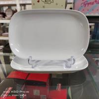 ราคา superware ชุดจานเปลทรงใบบัว11นิ้ว2ใบ(สีขาว) (10049325653)