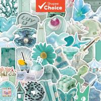 ราคา Mint Green Ins สไตล์ Girlish Graffiti สติกเกอร์ 5X50 ชิ้นสติกเกอร์กันน้ํา DIY โน้ตบุ๊คกระเป๋าเดินทาง Decor Decals (47710447092)