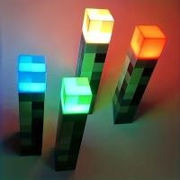 ราคา ♞,♘,♙Minecraft Peripheral Torch Torch โคมไฟขุดมาริโอเครื่องหมายคำถาม (19487449183)
