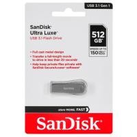 ราคา SANDISK Flash Drive ULTRA LUXE USB 3.1 512GB (SDCZ74_512G_G46) แฟลชไดร์ฟ เมมโมรี่ การ์ด แซนดิส โดย Synnex รับประกัน 5ปี (19374474642)