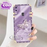 ราคา ซิลิโคนยืดหยุ่นสําหรับ Vivo V9 V7 V7 Plus V5 V5 Plus ล่าสุดผีเสื้อกรอบ Motif Aesthetic All Type Handphone Cassing (54859575721)
