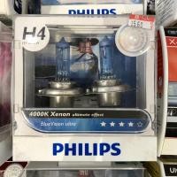 ราคา PHILIPS หลอดไฟรถยนต์ รุ่น BlueVision Ultra 4000K [Clearance Sale] (21268815179)