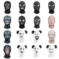 ราคา Tik Tok สไตล์เดียวกัน!Panda Head Golden Curator ไซตามะ Chimpanda Alien Black Man ตลกหมวก Face Show Full Face Mask sfgh (26730280300)