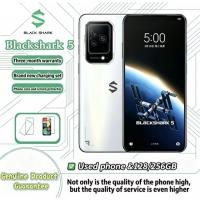 ราคา Black Shark 5 128/256GB สมาร์ทโฟน 5G โทรศัพท์มือถือสําหรับเล่นเกมคุณภาพสูง Fast Shipping (41580804182)