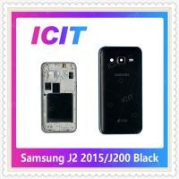 ราคา Body Samsung J2 2015/J200 อะไหล่บอดี้ เคสกลางพร้อมฝาหลัง Body อะไหล่มือถือ คุณภาพดี ICIT-Display (4452087042)