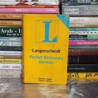 ราคา พจนานุกรมพกพา Langenscheidt ดั้งเดิม หนังสือใหม่เยอรมันพร้อมคําสีน้ําเงิน เยอรมัน-อังกฤษ อังกฤษ-เยอรมัน มือสอง (41255788336)
