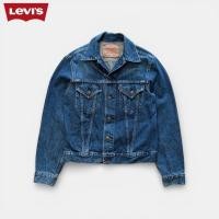 ราคา เสื้อแจ็คเก็ตยีนส์มือสอง Levi's 71557 Big E อก 38 ยาว 22.5 ไหล่ 17.5 แขน 23.5 made in Japan สภาพดี (45656598121)