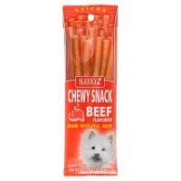ราคา สลิคกี้ชิววี่เนื้อแท่ง 50กรัม Sleeky Chewy Beef 50g. [หมายเลขบาร์โค้ด 8850238066321 ] (56210305305)