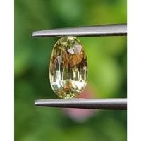 ราคา พลอย บุษราคัม yellow sapphire 1.24 กะรัต (Cts.) ดิบ (Unheated) พลอยแท้ อัญมณีมงคลประจําวันเกิด เครื่องประดับพลอย (28633812325)