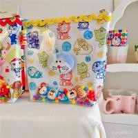 ราคา กระเป๋าเครื่องสําอางซองจดหมายสีแดงปากตุ๊กตากระเป๋าพิมพ์ผ้าซูเปอร์แมนการ์ตูนขายส่งการจัดเก็บแววใสกริ๊งแมวอันปังแมน ไอโอ6ย (45110321468)