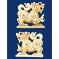 ราคา งาสิงห์ 2 ขวัญ หลวงพ่อหอม วัดชากหมาก (27782489415)