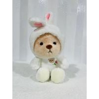 ราคา Moshi Moshi ตุ๊กตาหมีสวมชุดกระต่าย ขนาด 25 cm. (26503555079)