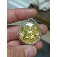ราคา เหรียญหลวงพ่อโต วัดพนัญเชิง หลังเทพเจ้ากวนอู คุ้มครองดวงชะตาผู้เกิดปีขาล จ.อยุธยา เลี่ยมเดิมจากวัด (43604120305)