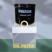 ราคา แท้100% ไส้กรองน้ำมันเครื่อง (Oil Filter) + แหวนรอง | รถ Mazda แบบ อะไหล่แท้ (Mazda Genuine Parts) (46604750132)