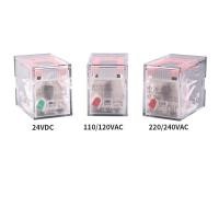 ราคา Omron รีเลย์ MY4N-GS DC24V 12VDC 220VAC 5A แถมซ็อกเก็ต (56503329327)